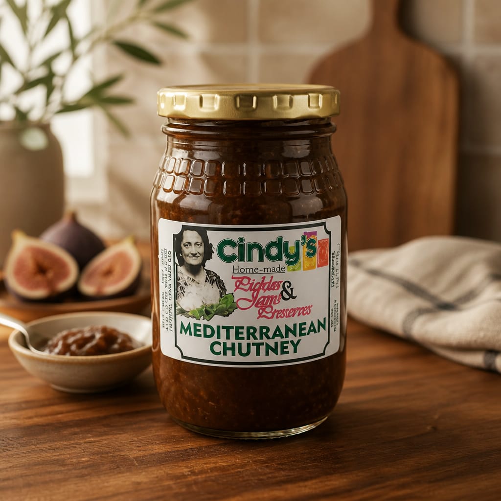Cindys Mediterranean Chutney 350 ml