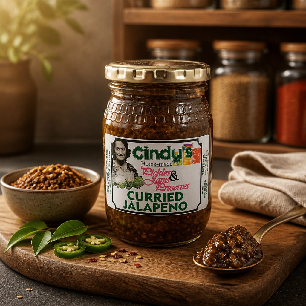 Cindy's Curried Jalapeño 350ml